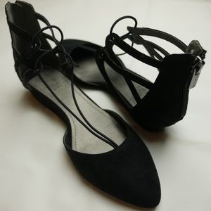 Kenneth Cole Reaction Wit Full Suede Wedge 7.5
